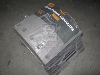 Накладка гальмівний. (компл. на вісь) 420х200 станд. BPW, DAF SB, SAF (вир-во TRU)