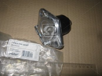 Розетка штифт 7 полюс. N алюмін. профілю (контакти штекер) (RIDER)