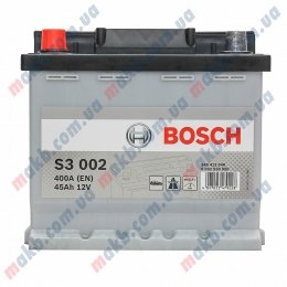Акумулятор BOSCH S3 45 AH L+400A (EH)