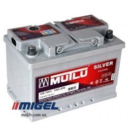 Аккумулятор Mutlu Silver Calcium 75Ah L+ 720A