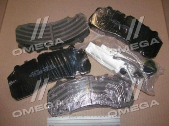 Колодка гальмівний. диск. E-BRAKE (компл. на вісь) BPW SB 4345 (вир-во Winnard)