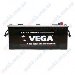 Акумулятор Vega 190Ah L+ 1250A