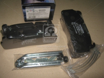 Колодка торм. диск. (компл. на ось) SAF 19,5 SKRB INTEGRAL (пр-во Techno Brake)