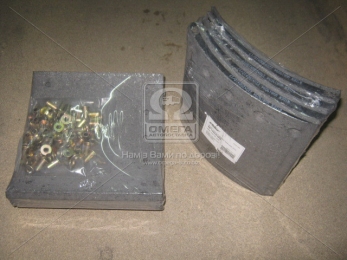 Накладка гальмівний. (компл. на вісь) PREMIUM 420х200 станд. BPW, DAF SB, SAF (RIDER)