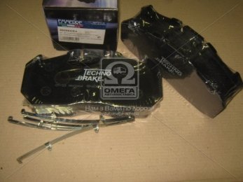 Колодка торм. диск. (компл. на ось) MAN F2000,TGA, RVI MAGNUM,PREMIUM, ROR (пр-во Techno Brake)