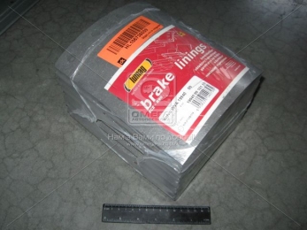 Накладка гальмівний. (компл. на вісь) 410х225 станд. VOLVO F10,F12,F16,FH12,FH16 (вир-во Lumag)