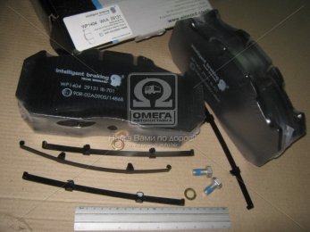 Колодка гальмівний. диск. (компл. на вісь) MAN 2000,TGA, RVI MAGNUM,PREMIUM, ROR (вир-во Winnard)