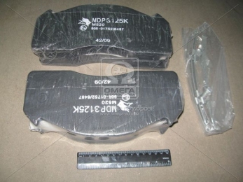 Колодка гальмівний. диск. (компл. на вісь) ROR TA/LM D DUCO, VOLVO FM,FL (вир-во Arvin Meritor)