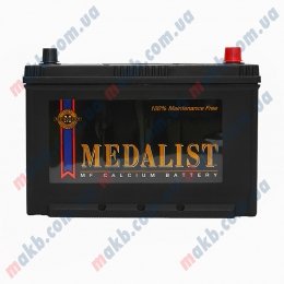 Акумулятор Medalist (115D31L) 100Ah JR+ 800A