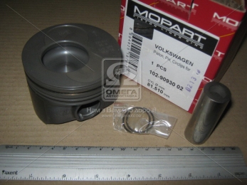 Поршень VAG 81,51 2,0 TDi 3-4 цил. AZV,BDJ,BMM,BPW,BDK,BMN,BRF,BKD,BNA,BST,BLB,BPN,BVG (вир-во Mopart)