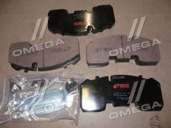 Колодка гальмівний. диск. (компл. на вісь) BPW SKH (вир-во REMSA)