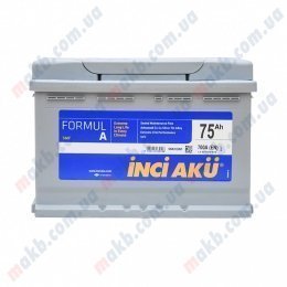 Акумулятор INCI-AKU Formul A 75Ah R+ 700A