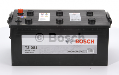 Акумулятор Bosch T3 (T3081) 220AH L+1150A (EN)
