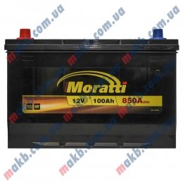 Акумулятор Moratti 100Ah JL+ 850A