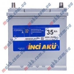 Акумулятор Inci Akü Formula (NS40) 35Ah JR+ 300A (EN) (тонка клема)