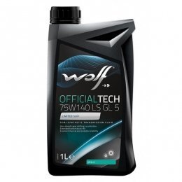 Трансмісійне масло WOLF OFFICIALTECH 75W140 LS GL 5 (1 л)