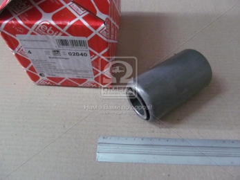 Сайлентблок 30*57*102 рессоры BPW (пр-во Febi)