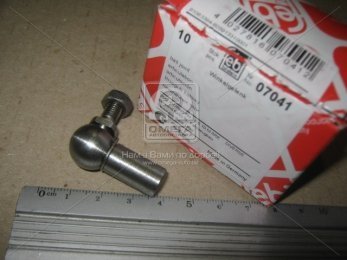 Накінечник М6х1х10 тяги MB, VOLVO (вир-во Febi)