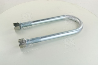 Стремянка ресори 100x24x300 BPW (оцинк., з гайкою і гROVERом, різьблення М24х2,0) (RIDER, стандарт)