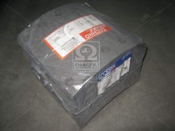 Накладка гальмівний. (компл. на вісь) 420х200 3-ї рем. BPW, DAF SB, SAF (вир-во Techno Brake)