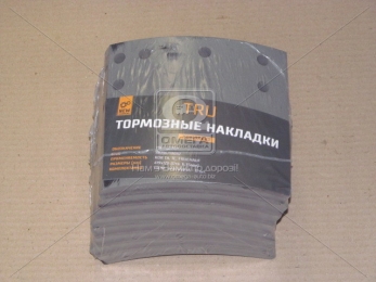 Накладка гальмівний. (компл. на вісь) 419х178 (Відп.6,35 мм) 2-й рем. ROR TA, FRUEHAUF (вир-во TRU)