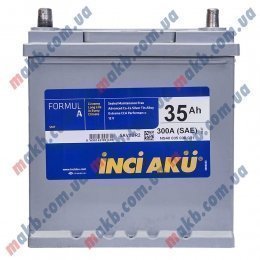 Акумулятор Inci Akü Formula (NS40) 35Ah JL+ 300A (EN) (тонка клема)