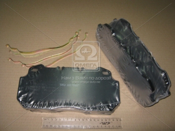 Колодка торм. диск. (компл. на ось) RVI MAGNUM,PREMIUM, VOLVO B10/12, ROR (пр-во TRU)