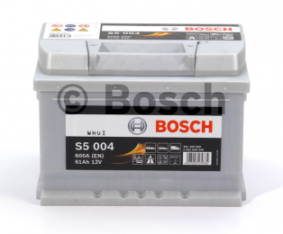 Аккумулятор Bosch S5 Silver Plus 61AH R+600A (EN) (Низкобазовый)