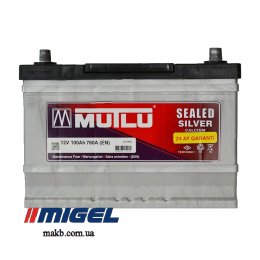 Акумулятор Mutlu Silver Calcium 100Ah JL+ 760A