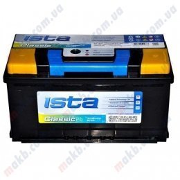 Акумулятор Ista Classic 100Ah R+ 800A