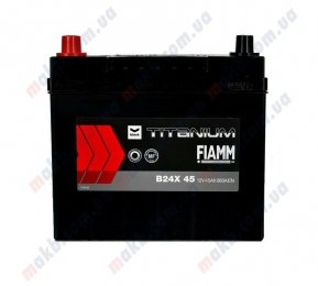 Акумулятор Fiamm Black Titanium 45Ah JL+ 360A