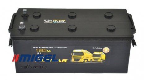 Акумулятор TOP CAR 190Ah L+ 1100A