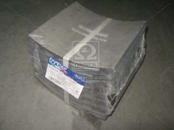 Накладка гальмівний. (компл. на вісь) 419х178 (Відп.6,35 мм) 1-ї рем. ROR TA, FRUEHAUF (вир-во Techno Brake)