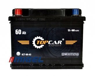 Акумулятор TOP CAR Expert 60Ah L+ 480A