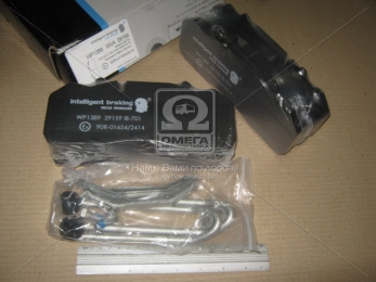 Колодка гальмівний. диск. (компл. на вісь) SAF SKRB INTEGRAL (вир-во Winnard)