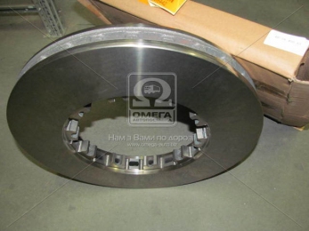 Диск гальмівний під клини DAF CF65/ 75/ 85, XF95 (RIDER)