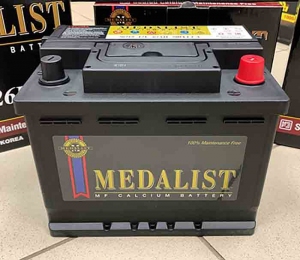 Акумулятор Medalist 62Ah R+ 580A 56219