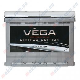 Акумулятор Vega Limited Edition 65Ah R+ 640A
