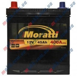 Акумулятор Moratti 45Ah JL+ 400A
