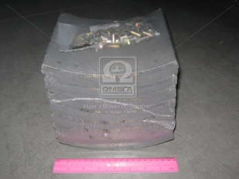 Накладка гальмівний. (компл. на вісь) 419х177,3 станд. ROR T9000 (вир-во Lumag)