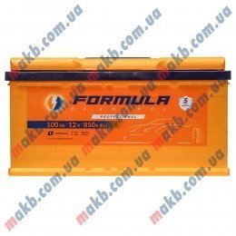 Аккумулятор FORMULA 100Ah R+ 850A