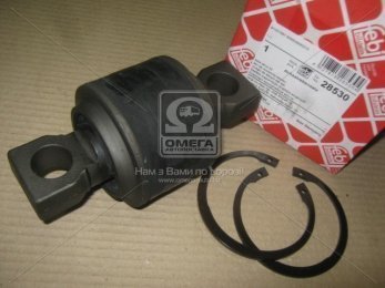 Сайлентблок 170*130*58*75,5*85*25 тяги MAN, MB (вир-во Febi)