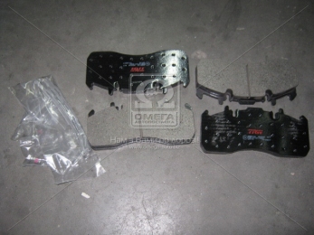 Колодка гальмівний. диск. (компл. на вісь) RENAULT, VOLVO (вир-во TRW)