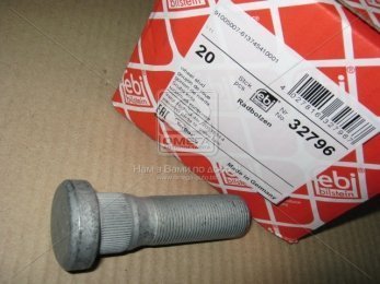 Шпилька М22*1,5*50*79*25,5*36 колеса RENAULT, VOLVO (вир-во Febi)