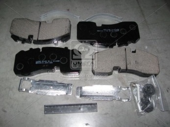 Колодка гальмівний. диск. (компл. на вісь) BPW SKH (вир-во Lumag)