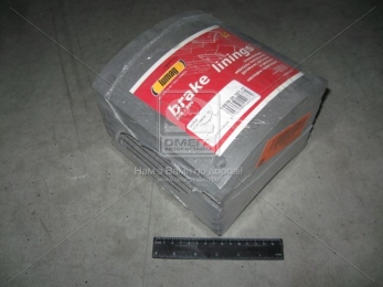 Накладка гальмівний. (компл. на вісь) 410х200 станд. VOLVO F12,FH12,FL7,FL10 (вир-во Lumag)