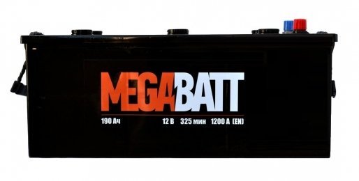 Акумулятор MegaBatt 190Ah L+ 1200A