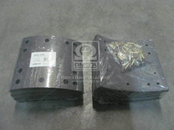 Накладка гальмівний. (компл. на вісь) 419х178 (Відп.6,35 мм) 2-й рем. ROR TA, FRUEHAUF (RIDER)