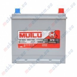 Акумулятор Mutlu SFB Technology (Ser2) 60Ah JR+ 520A