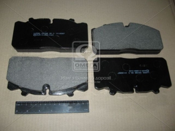 Колодка гальмівний. диск. (компл. на вісь) DAF LF45, IVECO, MAN L/M/ME2000, RVI MIDLUM (вир-во Lumag)